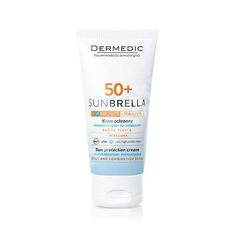 DERMEDIC Ecran Crème solaire SPF 50+ Peaux Sèche 50 ml