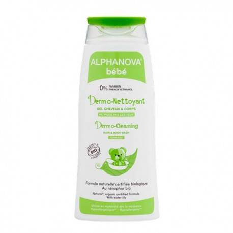 ALPHANOVA dermo-nettoyant bio cheveux et corps 500 ml