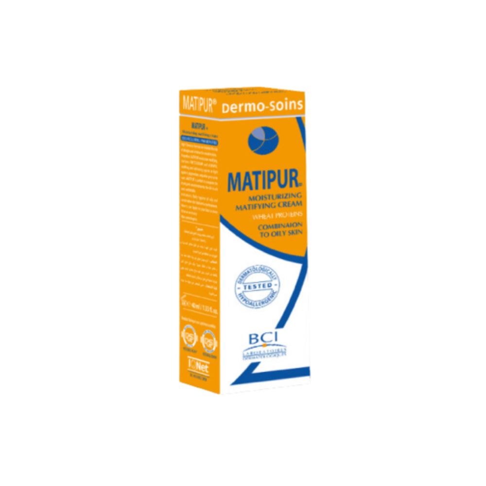 Dermo-Soins Matipur Crème Hydratante Matifiante 40ml