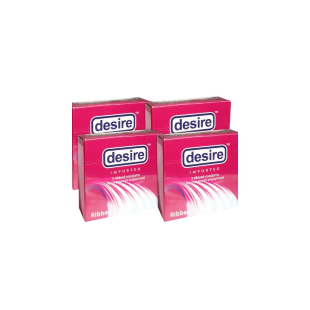 DESIRE PRESERVATIFS RIBBED B/3
