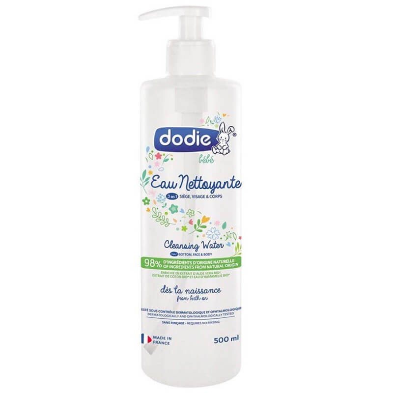 DODIE Eau Nettoyante Bébé 3 en 1 500ML