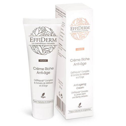 EFFIDERM CREME RICHE ANTI-ÂGE, 50ml