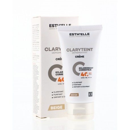 ESTH’ELLE CREME DEPIGMENTANTE CLARYTEINT BEIGE SPF 40+