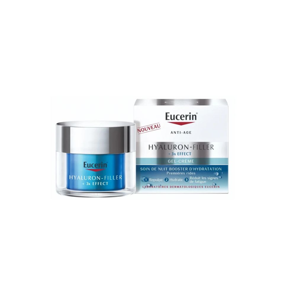 EUCERIN HYALURON FILLER 3 EFFECT GEL CREME SOIN DE NUIT 50ML
