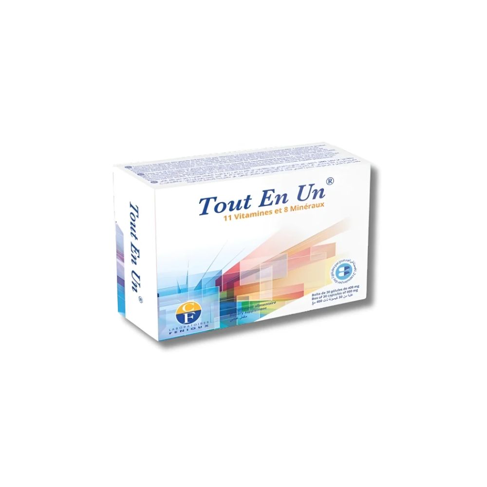 GALIEN PHARMA – TOUT EN UN 11 VITAMINES 8 MINERAUX 30 GELULES
