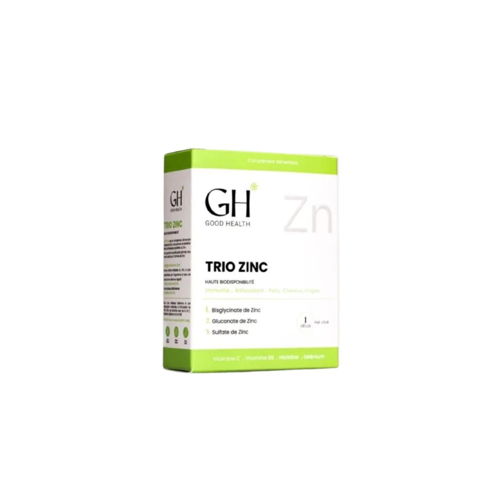 GH TRIO ZINC 30 Gelules