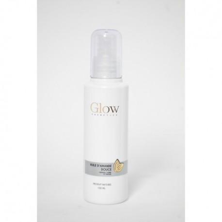 GLOW Huile vierge d’amande douce 150ml