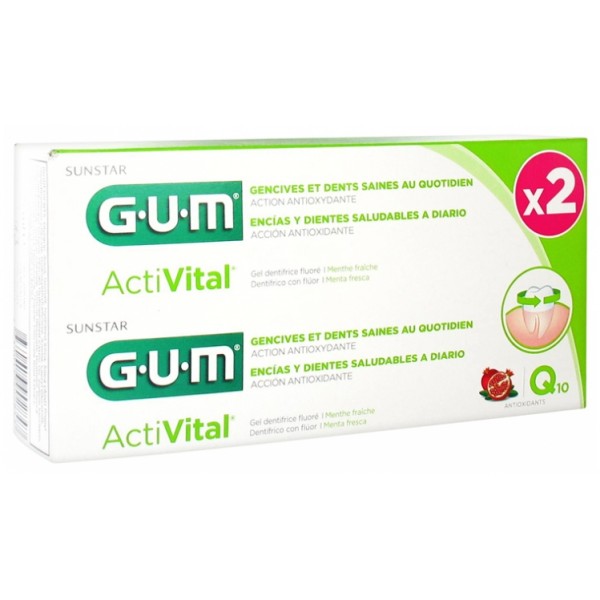 DUO PACK GUM ACTIVITAL DENTI