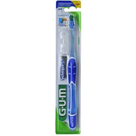GUM Brosse à dents Technique Compact medium (493)