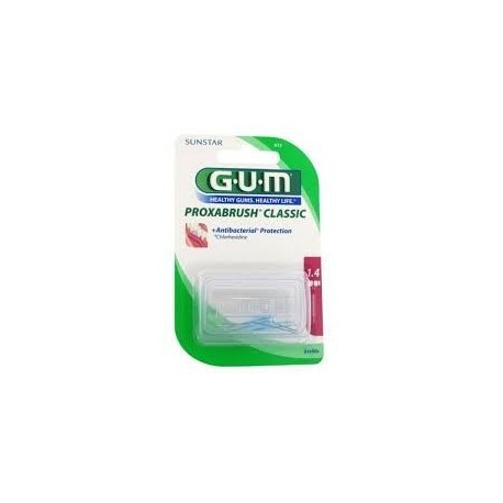 GUM brossettes fine cylindrique boite de 8 (612)