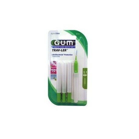 GUM Brossettes Traveler ultrafine conique bte de 4 (1414)