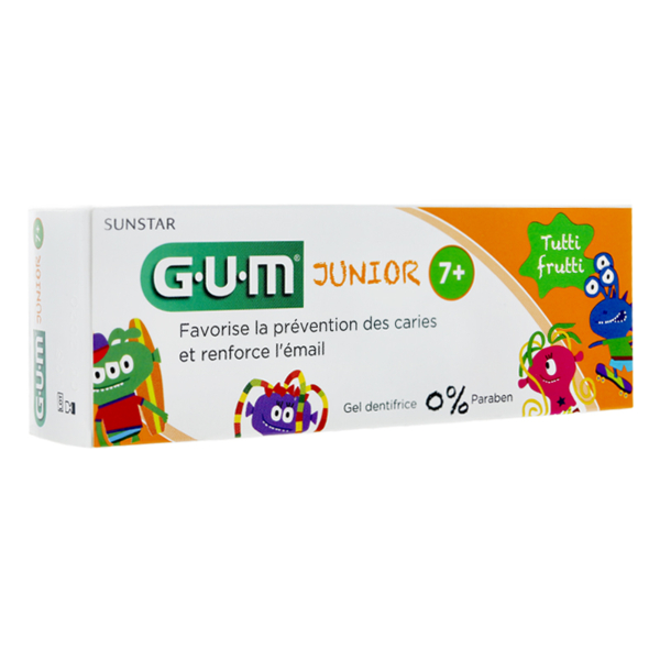 GUM Dentifrice junior +6 ans 50ml (ref 3004)