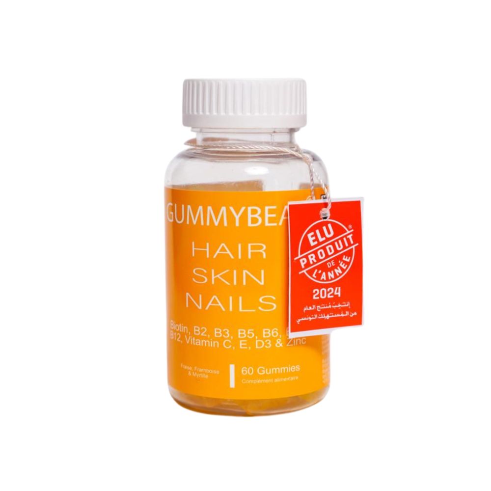 GUMMYBEAR HAIR SKIN NAILS 60 GUMMIES