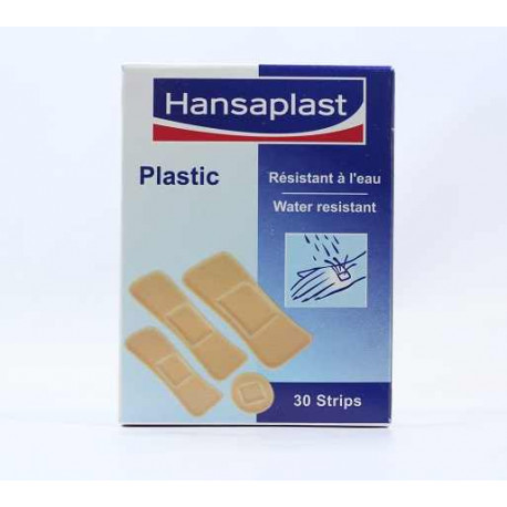 Hansaplast Plastic 30 bandes