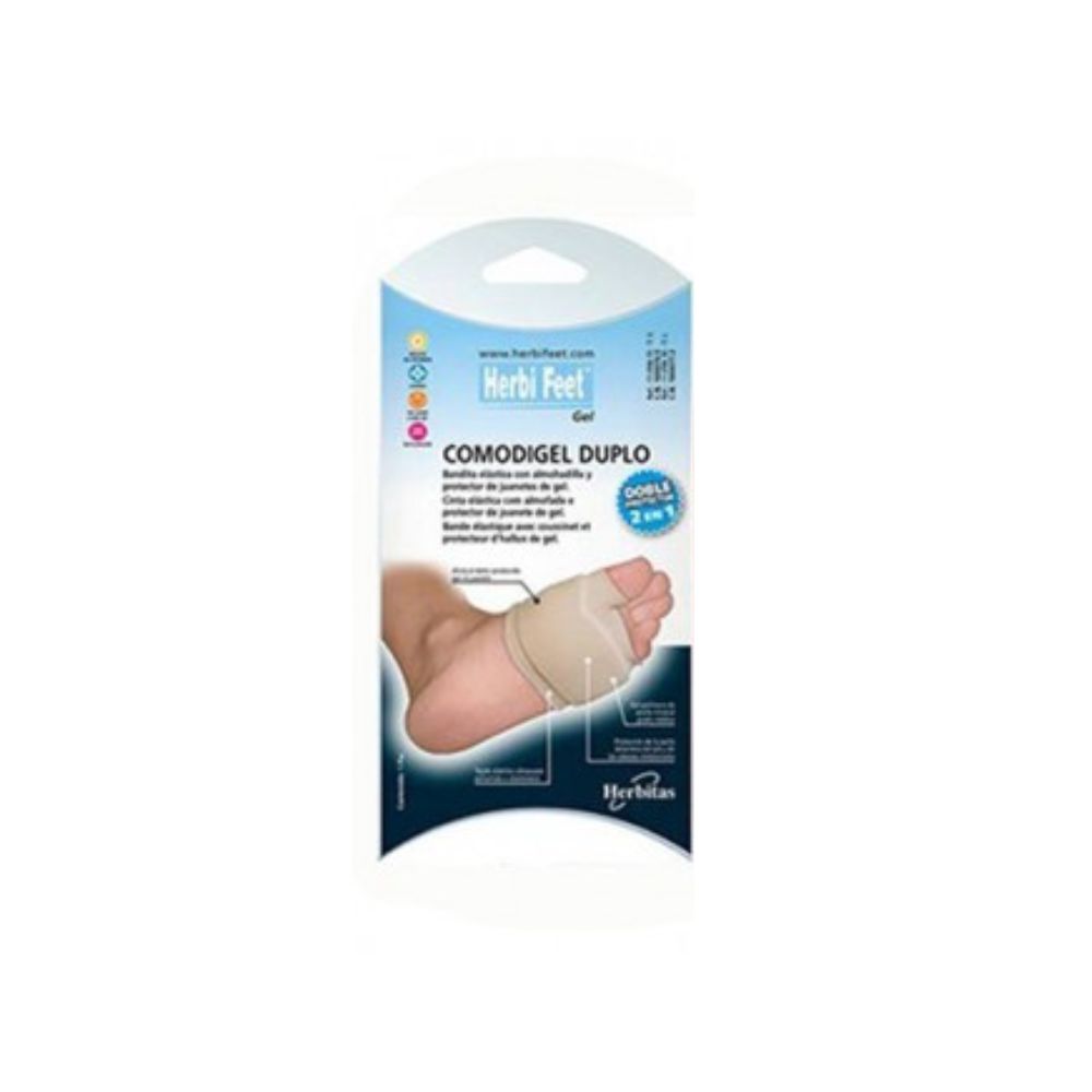HERBI FEET COUSSINET DOUBLE PROTECTION METATARSIENNE ET D’ALLUX VALGUS 11.058.16