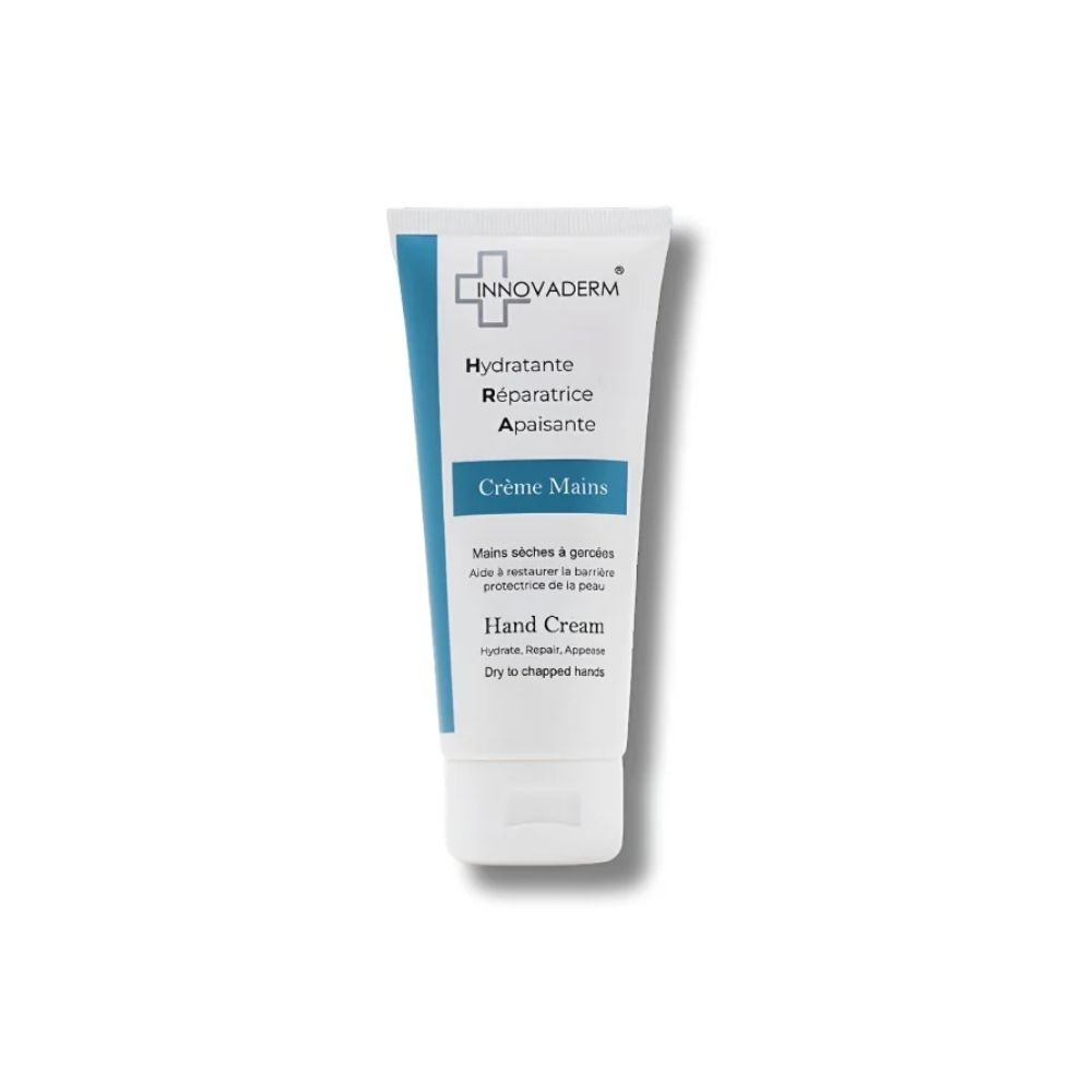 INNOVADERM – CRÈME MAINS HYDRATANTE RÉPARATRICE APAISANTE 100ML