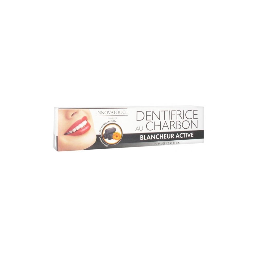 Innovatouch Dentifrice au Charbon actif Sans Fluor 75ml
