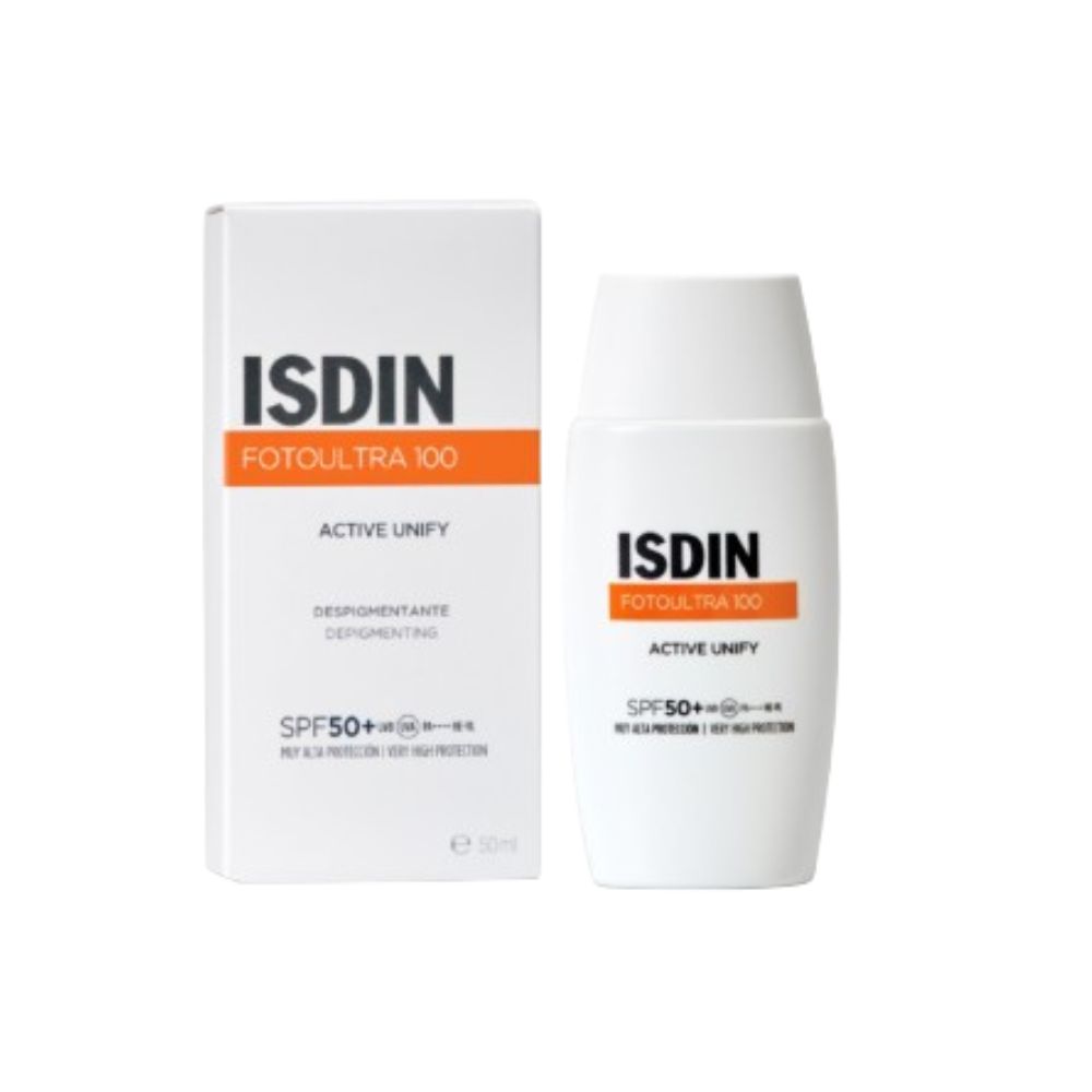 ISDIN FOTOULTRA 100 ACTIVE UNIFY DEPIGMENTANT – INVISIBLE SPF 50+ 50ML