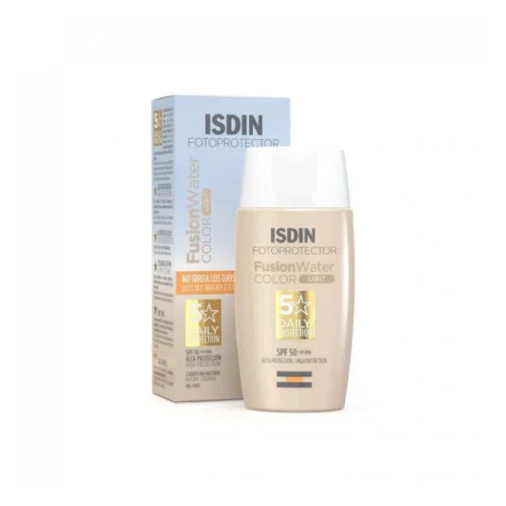 ISDIN ÉCRAN SOLAIRE FUSION WATER TEINTE Light SPF50+ 50ML