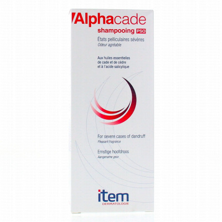 Item Dermatologie Alphacade Shampoing PSO Etats Pelliculaires Sévères 200 ml