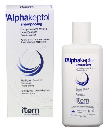 ITem ALPHAKEPTOL Shampooing Antipelliculaire 200ml