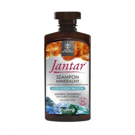 FARMONA JANTAR MINERAL SHAMPOO WITH AMBER EXTRACT AND MINERALS 330ML