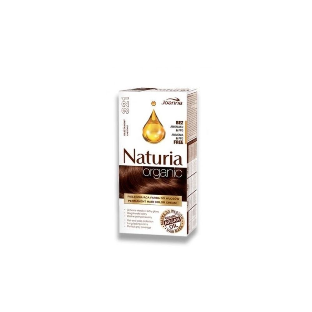 JOANNA NATURIA ORGANIC COLORATION 321 – CHESTNUT