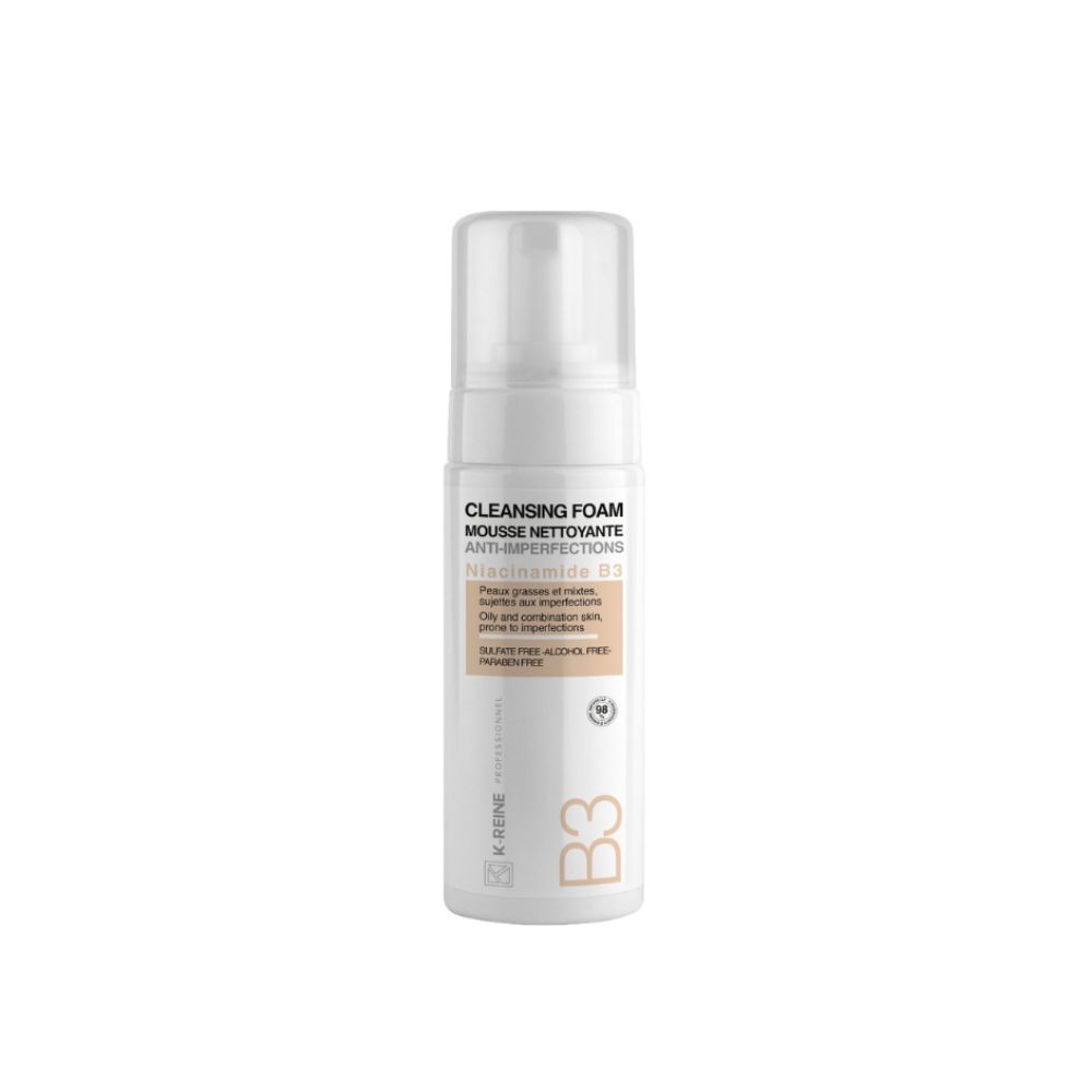 k-REINE MOUSSE NETTOYANTE ANTI IMPERFECTIONS NIACINAMIDE B3 150ML