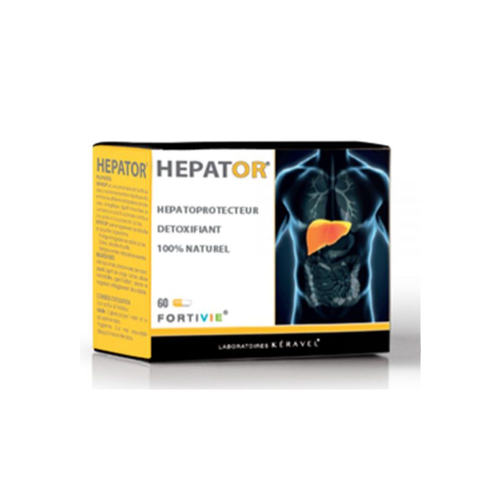 KERAVEL HEPATOR 60 GELULES