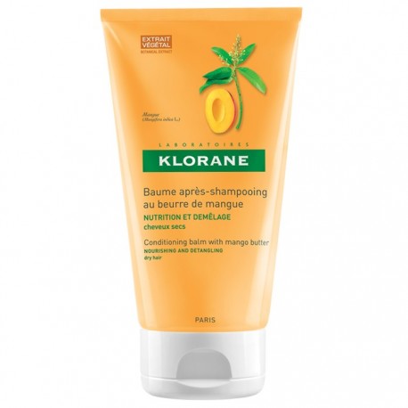 KLORANE Baume Après Shampooing au beurre de mangue 200ml