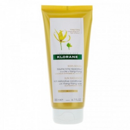 KLORANE SOIN SOLEIL BAUME RICHE REPARATEUR A LA CIRE D’YLANG-YLANG 200 ML