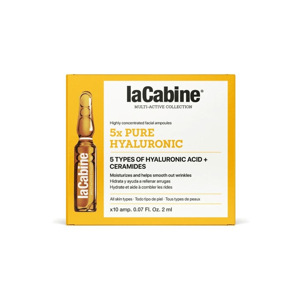 LA CABINE AMPOULES 5X PURE HYALURONIC 10X2ML