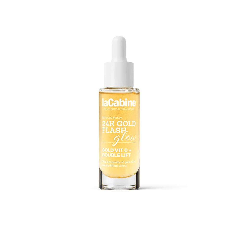 La Cabine Sérum 24K Gold Flash Glow Soin du Visage Raffermissant 30ml