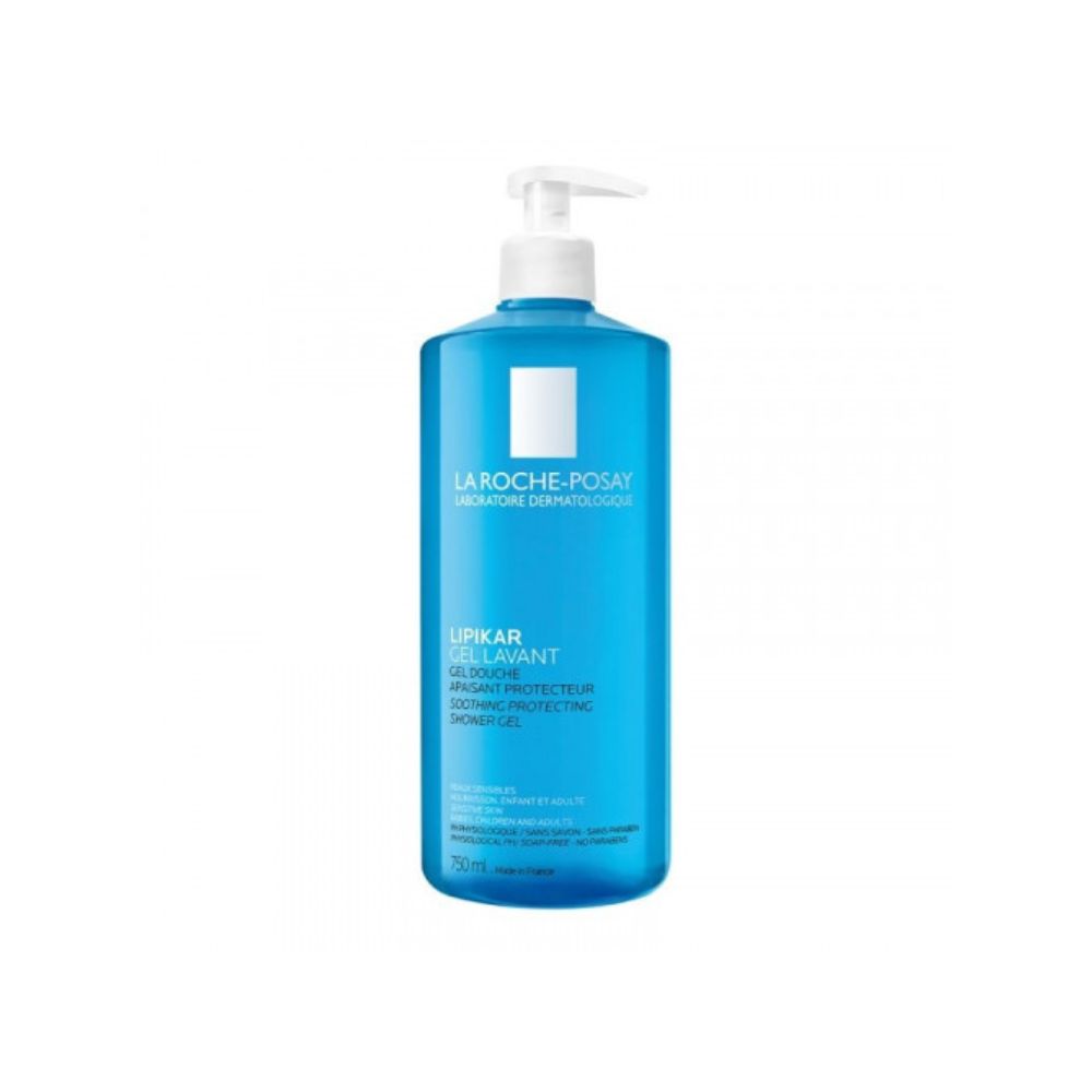 LA ROCHE POSAY LIPIKAR GEL LAVANT GEL DOUCHE APAISANT PROTECTEUR 750ML