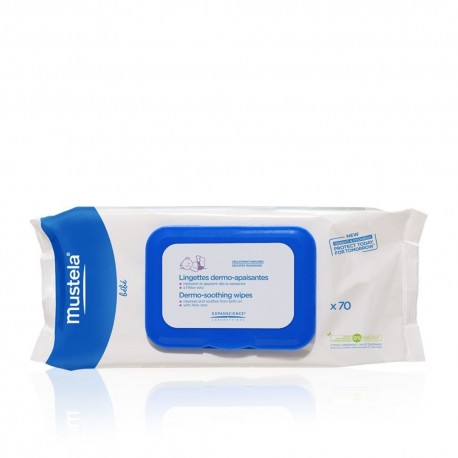 MUSTELA Lingettes Dermo Apaisantes Change parfumées 70 lingettes