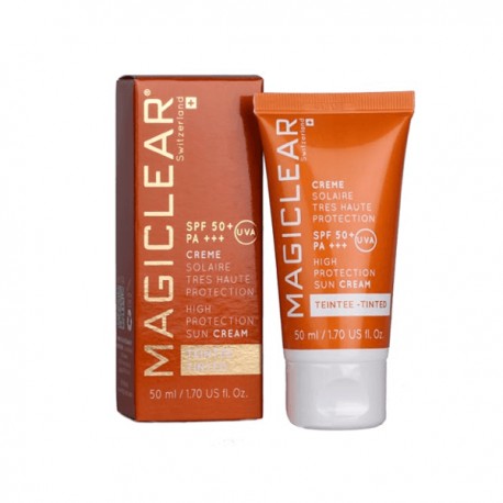 MAGICLEAR Crème Solaire TEINTEE SPF 50+ 50ml