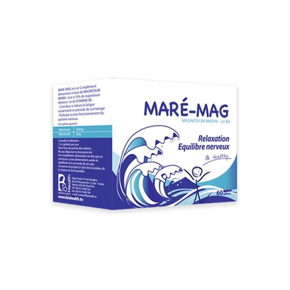 BIOHEALTH MARE MAG 60 gélules