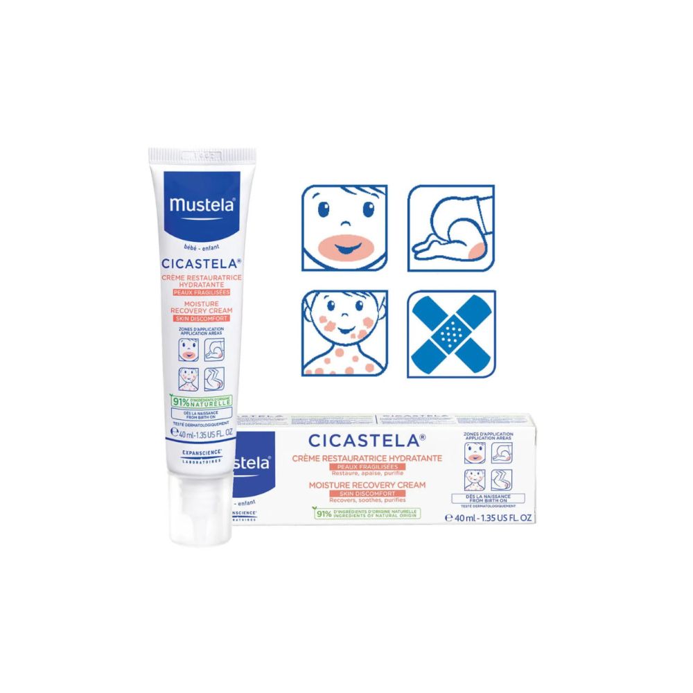 MUSTELA CICASTELA CRÈME RÉPARATRICE 40ML