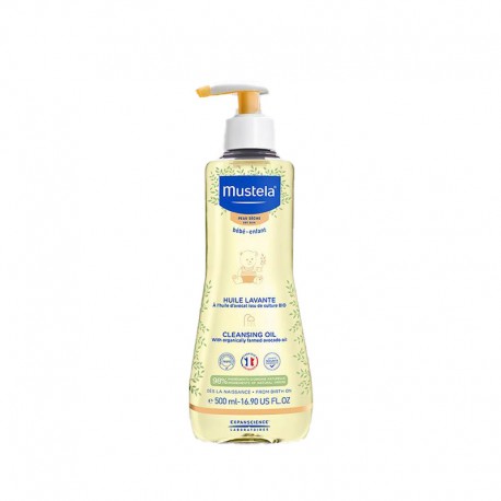 MUSTELA HUILE LAVANTE A L’AVOCAT BIO 500ML