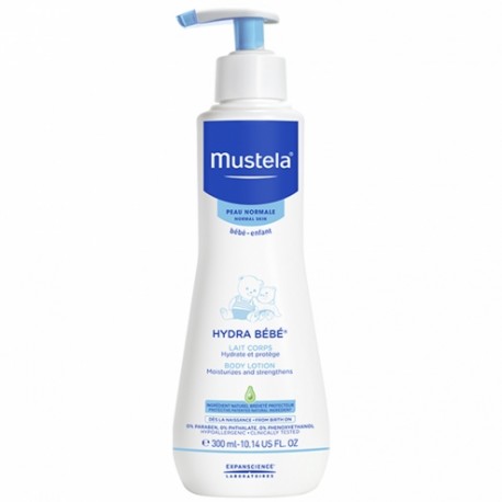 MUSTELA HYDRA BEBE LAIT CORPS PEAUX NORMALES 300ML