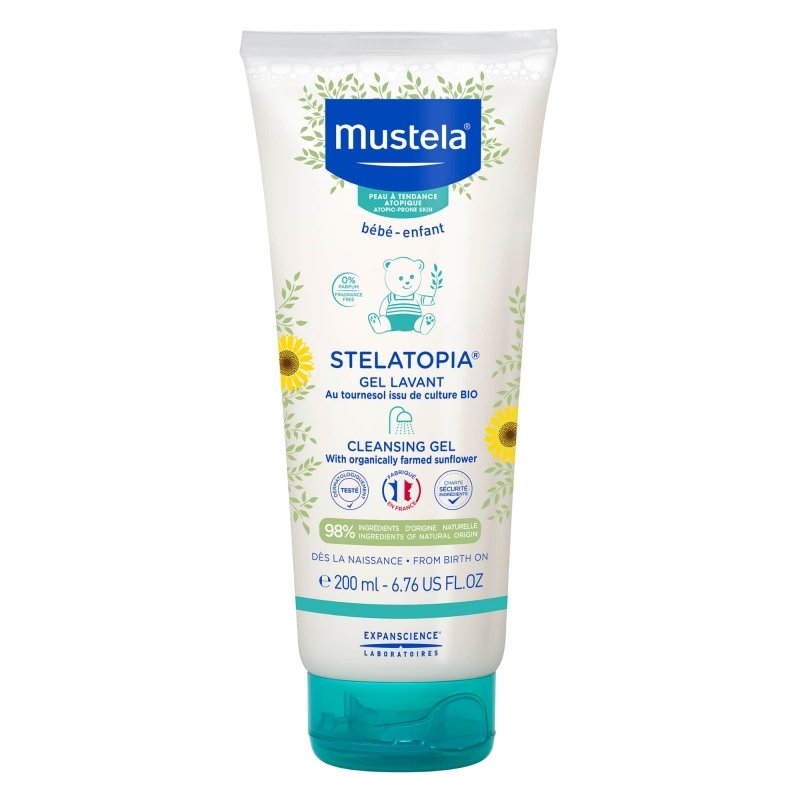 Mustela Stelatopia Gel Lavant 200ml