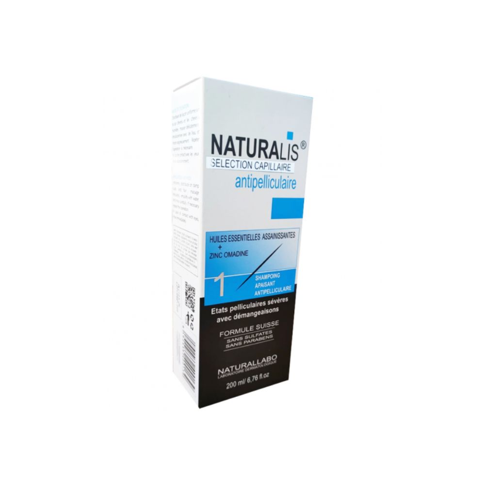 NATURALIS SHAMPOING ANTI PELLICULAIRE 200ML