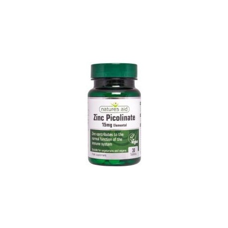 NATURES AID Zinc Picolinate 30 comprimés