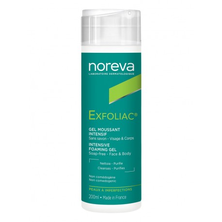 NOREVA Exfoliac Gel moussant Intensif 200 ml