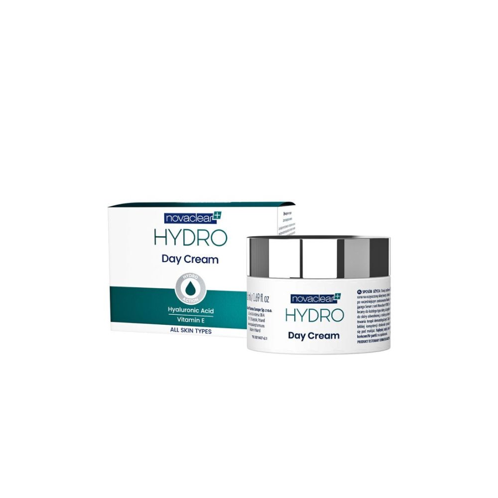 NOVACLEAR HYDRO GEL-CREME DE JOUR A L’ACIDE HYALURONIQUE 50ML