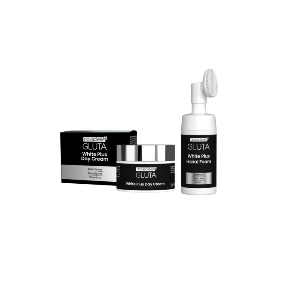 NOVACLEAR PACK GLUTA DAY CREAM +GLUTA MOUSSE -30%