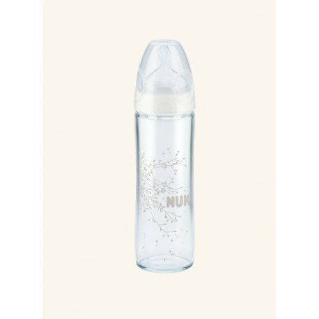 NUK BIBERON VERRE NEW CLASSIC 0-6M 240ml