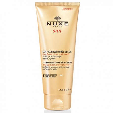 NUXE SUN LAIT FRAÎCHEUR APRÈS-SOLEIL visage et corps 200ml