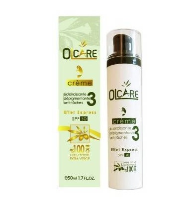 OLCARE CREME ECLAIRCISSANTE DEPIGMENTANT ANTI TACHE SPF 30
