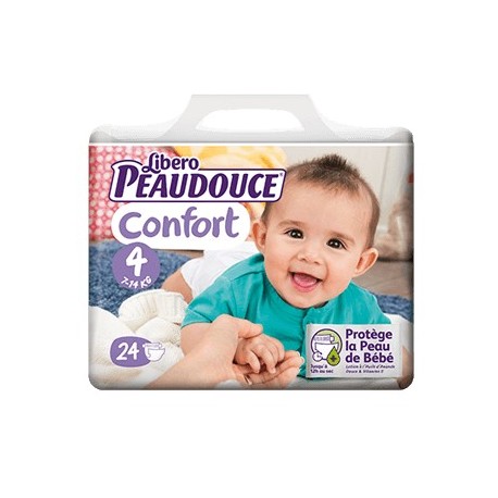 Peaudouce Confort 7-14 Kg Taille 4 24 unités